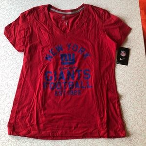 NWT NFL Giants Women’s V-Neck T-shirt